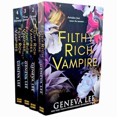 Filthy Rich Vampires Series by Geneva Lee 4 Books Collection Set (Filthy Rich Va