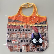 Kiki Delivery Cat Jiji Foldable Shopping Bag with Charm Purse NWT