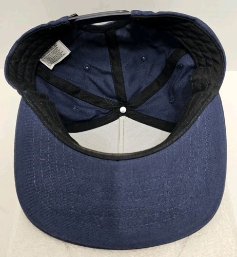 AUTHENTIC VANS OFF THE WALL 1966 BLUE CLASSIC SNAPBACK ADJUSTABLE HAT CAP PATCH - Picture 8 of 11