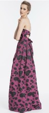 Tracy Reese Black Label Strapless Gown