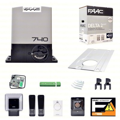 Delta 2 Satz Startbox FAAC 10563093 Ersatz Original Garantie Automatisierung Neu