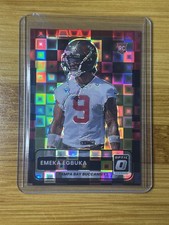 Emeka Egbuka 2025 Panini Donruss Optic Retro 2015 Rookie Black Pandora /149 #16