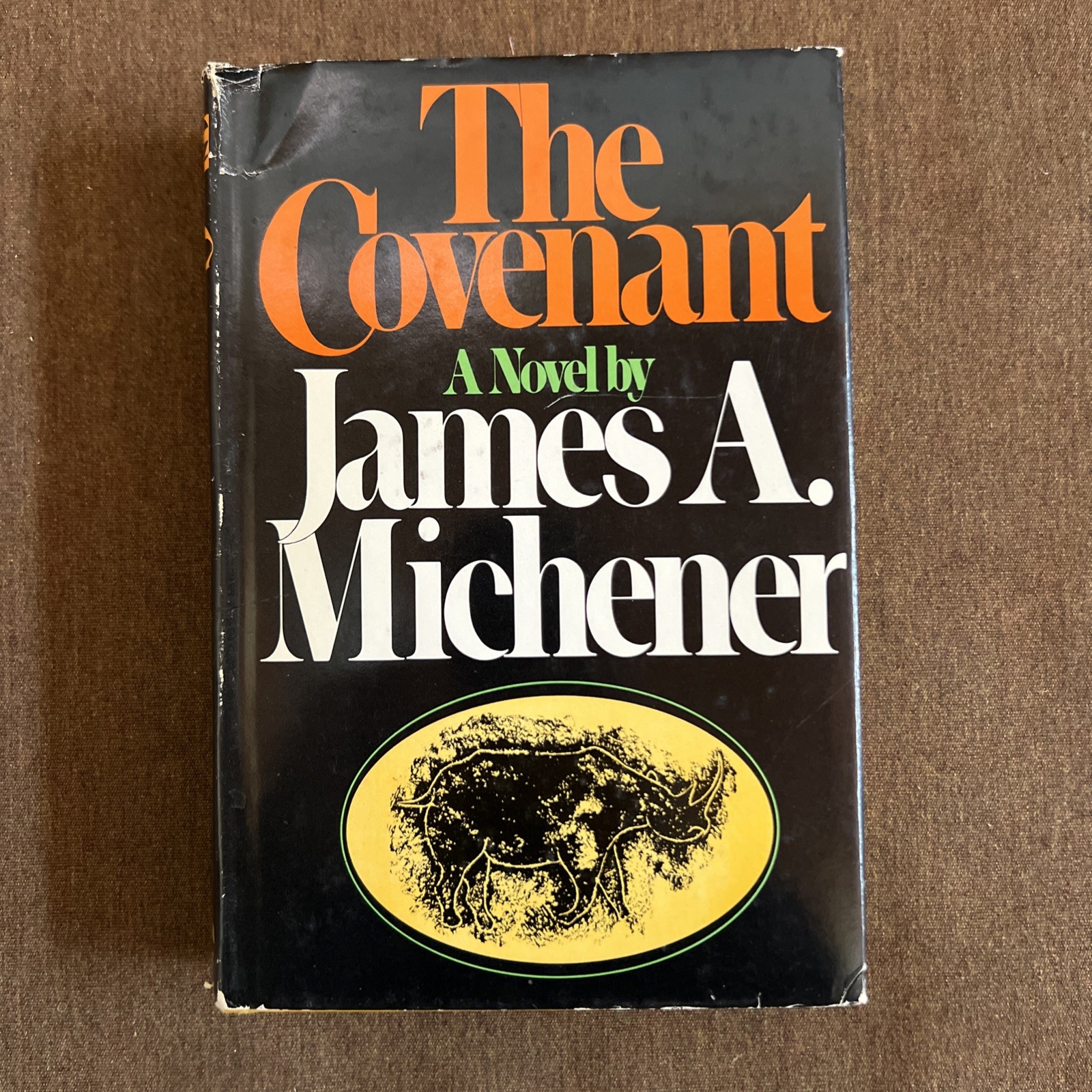 The Covenant by James A. Michener  W/ Dust Jacket 1980 Hard back New