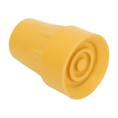 2x Crutch Tips Replacement Latex Free Heavy Duty Non Slip Flat For Canes Walker