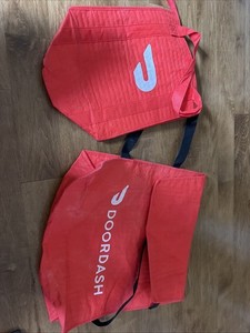 Set Of 2 Doordash Delivery Bag And Pizza Bag Insulated