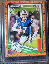 2025 Score - Josh Allen #159 Pumpkin