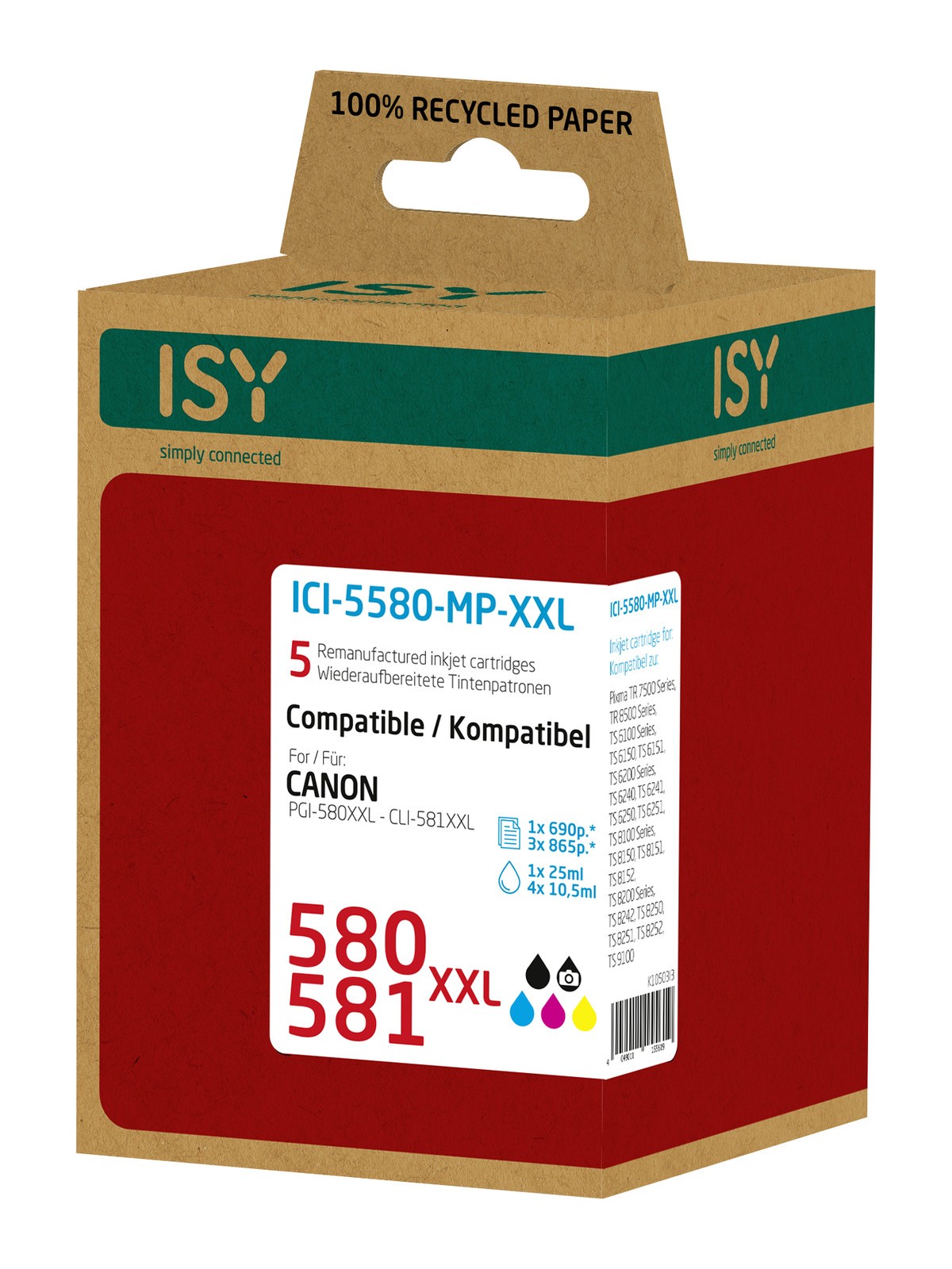 ISY ICI-5580-MP-XXL Тонированный патрон для часовни 8090₽