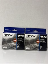 Genuine Epson C13T294120 220XL High-Capacity DURABrite Ultra Black Ink Cartridge