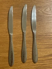 Oneida Reyna Set of 3 Dinner Knives Stainless Flatware