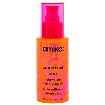 AMIKA SUPERFRUIT STAR LIGHTWEIGHT HAIR STYLING OIL (1.7OZ) FULL-SIZE NEW IN BOX
