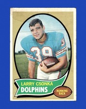 1970 Topps Set-Break #162 Larry Csonka LOW GRADE *GMCARDS*