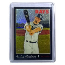 TOPPS MLB HERITAGE AUSTIN MEADOWS RAYS /69 #THC -537  341582