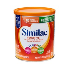 Similac Sensitive Infant Formula-Lactose Iron Fortified Powder, 12.5 oz