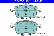 ATE BREMSSCHEIBEN Ø305MM + BREMSBELÄGE VORNE FÜR VOLVO S80 I XC70 CROSS COUNTRY 