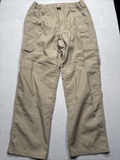 5.11 Tactical Pants Mens 34x30 Khaki Cargo Work Ripstop Outdoor Utility Hiking