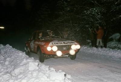 Harry Kallstrom Claes Billstam Lancia Fulvia 16 Coupe HF Swedish R- Old Photo 6