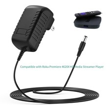 AC Adapter for Roku Premiere 4620X HD Media Streamer Player Power Supply Charger