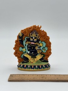 Vajrapani Tibetan Buddhist Amulet Statue Modern Design
