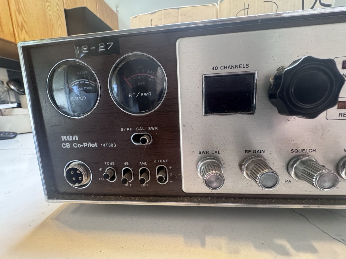 RCA Co-Pilot 14T303 40 Channel Base Station CB Vintage | eBay
