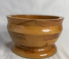 WXFords Alaskan Birch Wood Bowl, Hand Made North Pole Alaska