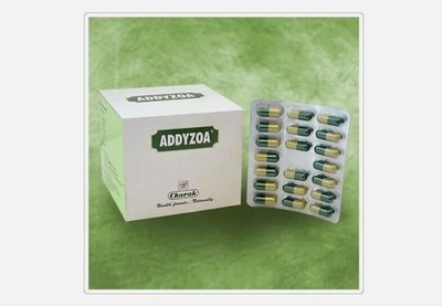 5 x CHARAK ADDYZOA 100 Kapseln kostenloser Versand
