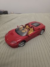 Hot Wheels 1/18  Elite RED Ferrari 360 SPIDER Diecast!