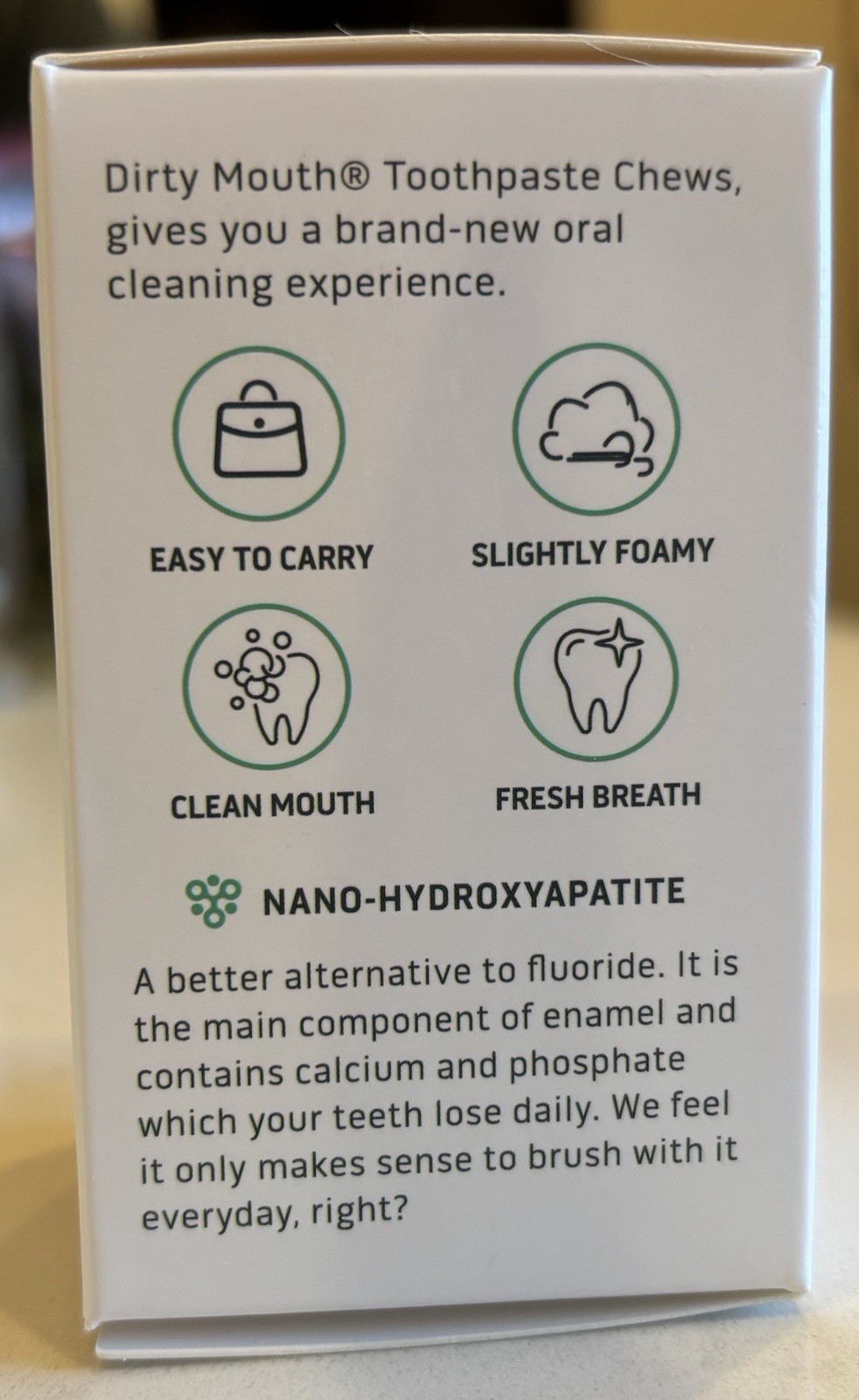 Primal Life Toothpaste Chews Sparkling Spearmint 60 Tablets Sealed Exp 09/26