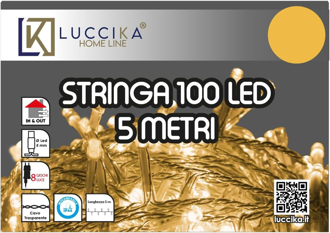 Offerta Luci Natale LED 31V - 8 Giochi di Luce Magici e Sicuri - 3