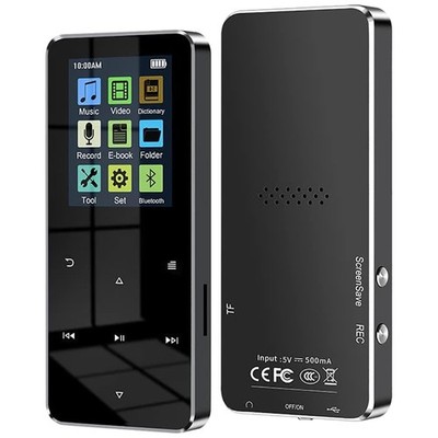 Support 128GB Bluetooth MP4/MP3 Lossless Music Player FM Radio Recorder Sport US