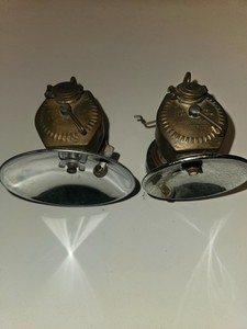 Vintage Justrite carbide miners lamps (2)