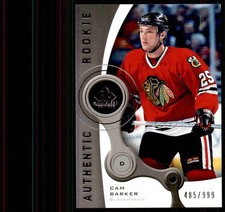 2005-06 SP Game Used #166 Cam Barker #/999 Rookie