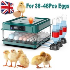 Incubators for Hatching Eggs 48 Egg Incubator Automatic Turning Duck Chicken Egg
