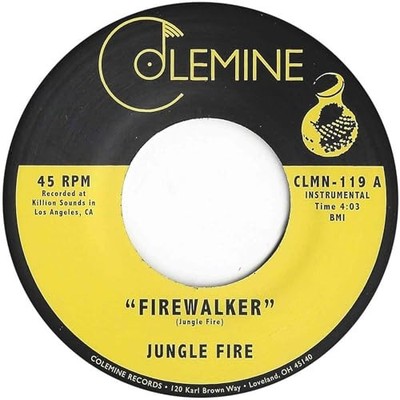 JUNGLE FIRE - FIREWALKER / CHALUPA - Vinyl Record VL - G1398z