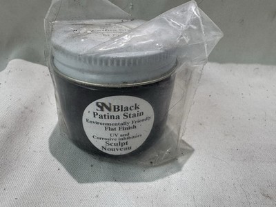 Sculpt Nouveau Black Patina Stain Flat Finish 2 Oz