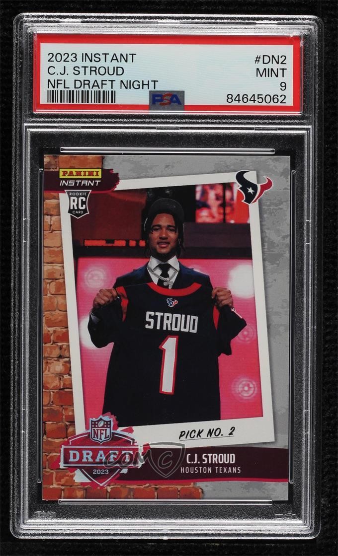 2023 Panini Instant NFL NFL Draft Night /2725 CJ Stroud #DN2 PSA 9 MINT 1z9