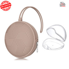 Smlpuame Pacifier Holder Case BPA Free Portable Baby Pacifier Storage