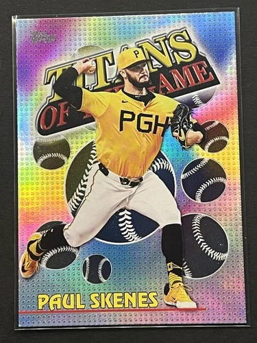 2026 Topps Series 1 - Titans of the Game Paul Skenes #TOG-14