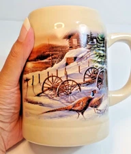 The Redlin Tankards Terry Redlin Peaceful Evening #0792 Hadley Collection 2001