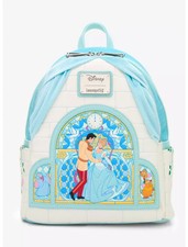 Loungefly Disney Cinderella Stained Glass Portrait Mini Backpack