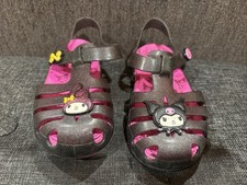 CROCS Hello Kitty And Friends My Melody Kuromi Sandals Toddler Sz 9 C9 NEW