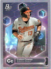 2022 Bowman Platinum #PE-2 Colton Cowser Precious Elements Orioles
