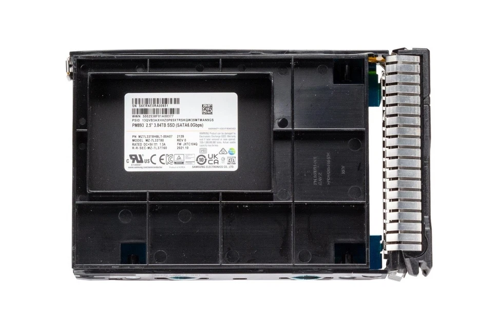 Samsung 3.84TB 6G SATA SSD, 2.5 inch SFF hard drive, including 3.5 inch converter - Image 3 of 4