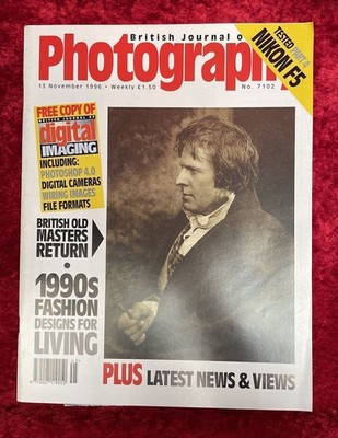 British Journal of Photography Magazine 13 November 1996 SW29