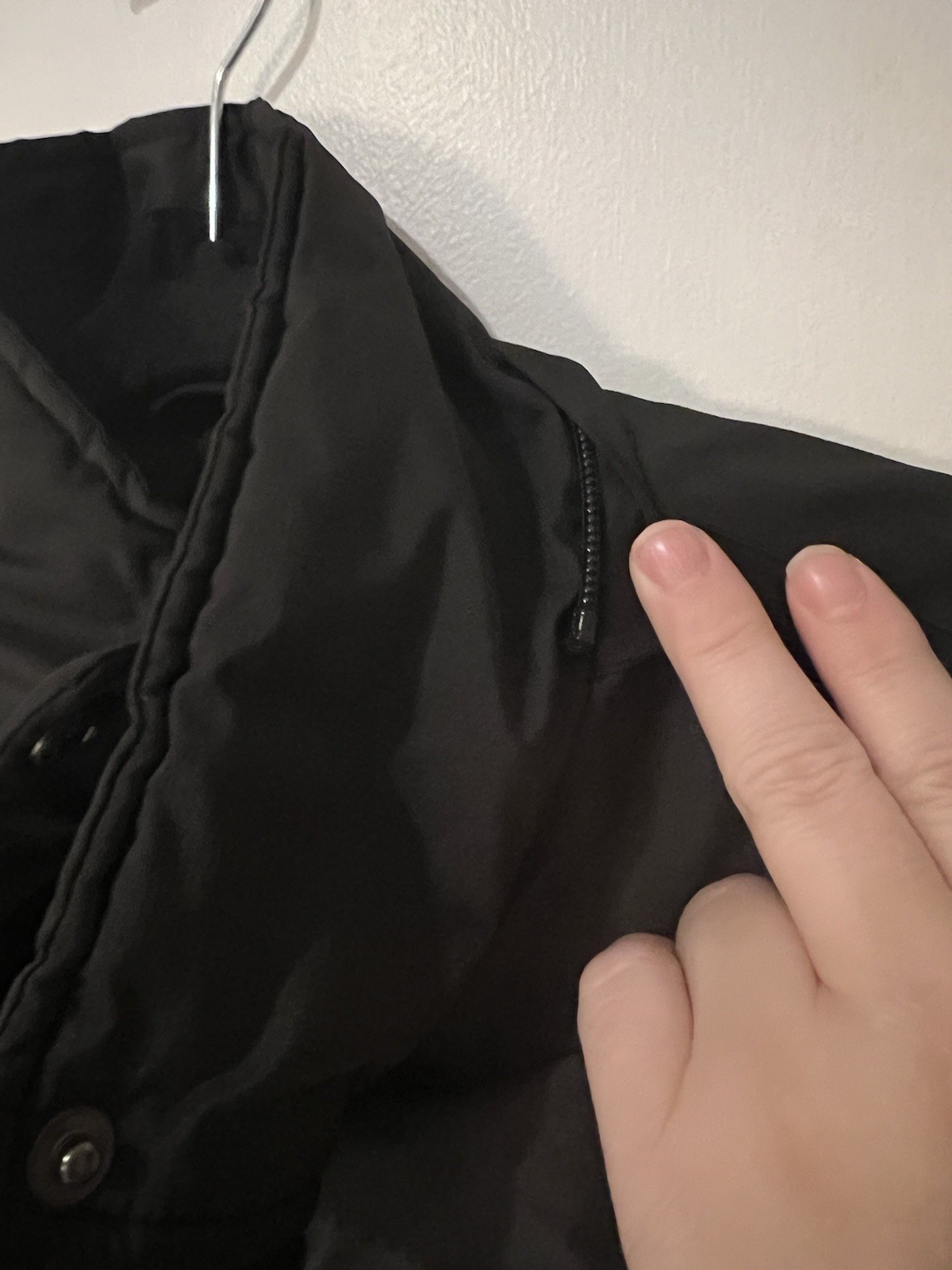 MOERDENG Men's Unco & Boror Winter Jacket Medium Faux Fur Lined Black No Hood