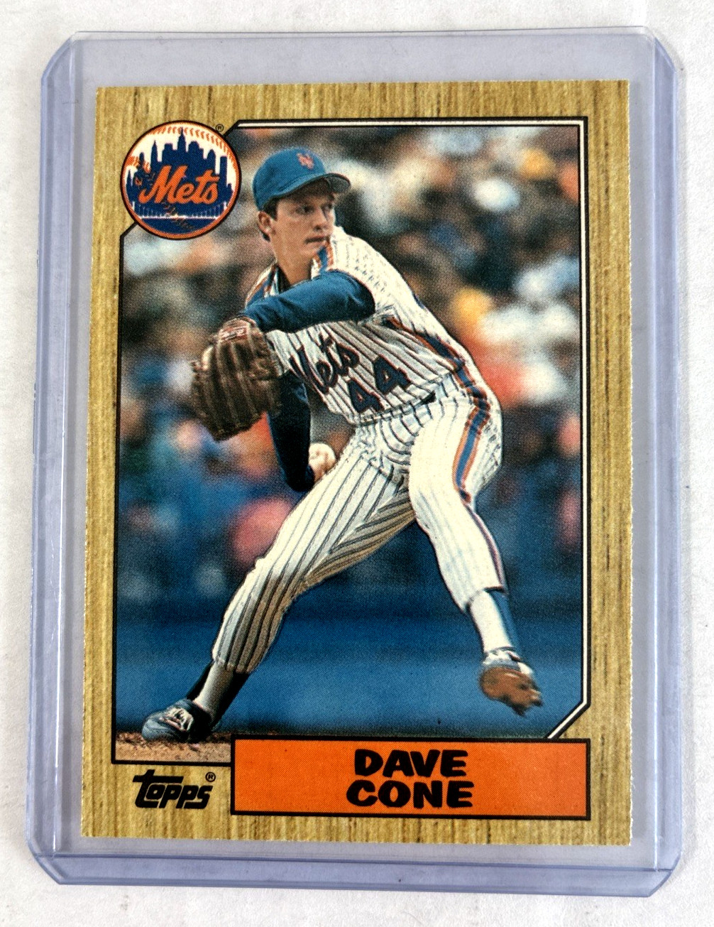 1987 Topps Tiffany Traded #24T- David Cone Rookie Rc Tiffany
