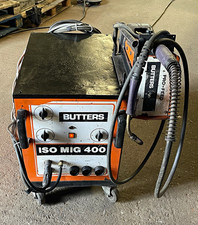 Butters ISO MIG 400 Heavy Duty Welder & Pro Feed Wire Feeder 3-Phase 415v