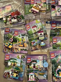 Lot Of 20 LEGO Friends Animals Series 1&ndash;5 & Friends Poly Bags 100% Complete