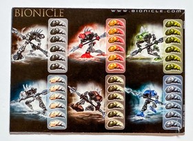 LEGO BIONICLE Rahkshi Guurahk (8590)  Complete Set with Instructions w/Kraata