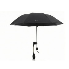 Stuhlsonnenschirm mit Klemme 95 cm Klammer-Strandschirm schwarze Unterseite