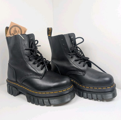 Dr. Martens Audrick Damengröße 8 Schnürstiefel "8 Eye" schwarz Plateau neu!! - Bild 2 von 16